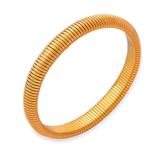 18k gold plated stainless steel bracelet