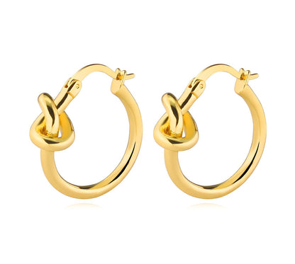 18k gold stainless steel earring